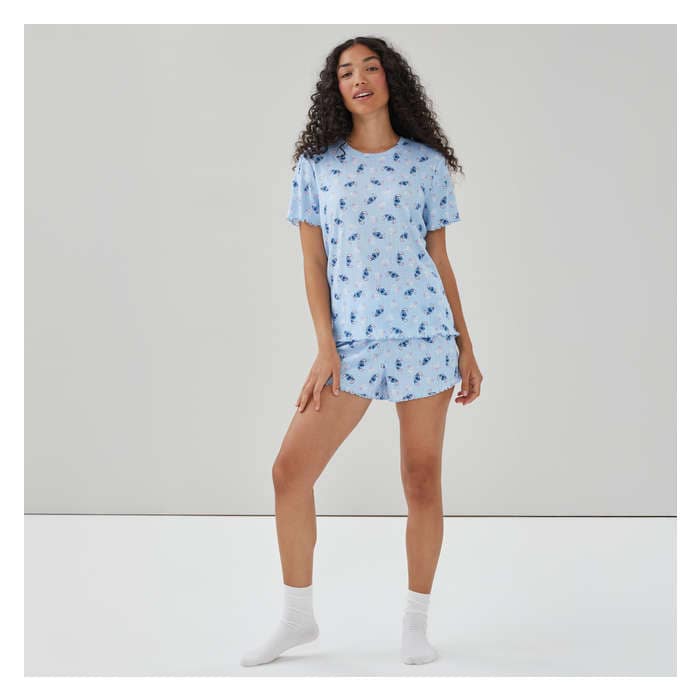 Women's Disney Stitch 2-Piece Sleep Set